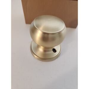 DOOR KNOB - DECORATIVE TRIM - NON-TURNING in GOLD COLOR